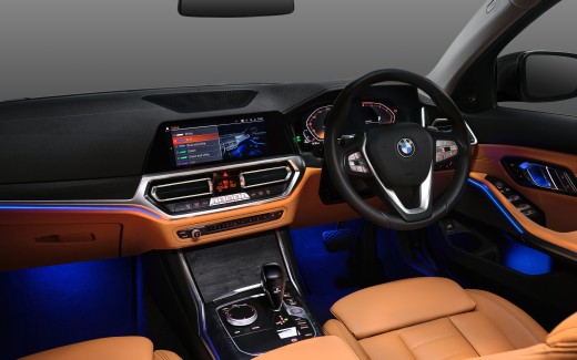 BMW 330Li Luxury Line 2021 4K Interior Wallpaper