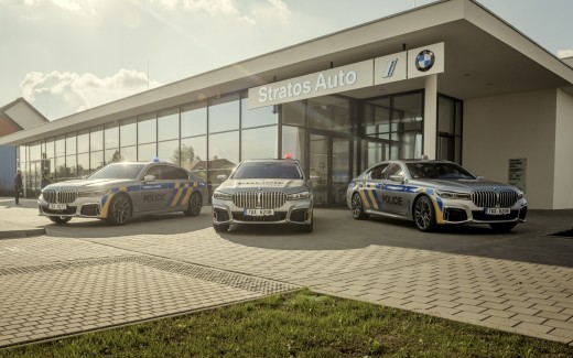 BMW 745Le xDrive M Sport Policie 2019 2 Wallpaper
