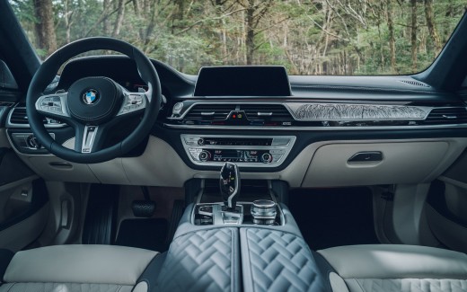 BMW 750Li xDrive Pure Metal Edition 2021 5K Interior Wallpaper
