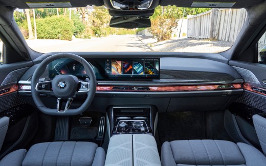 BMW 760i xDrive M Sport 2023 Interior 4K Wallpaper