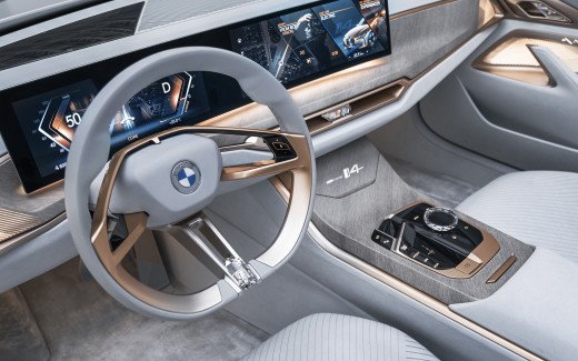 BMW Concept i4 2020 4K Interior Wallpaper