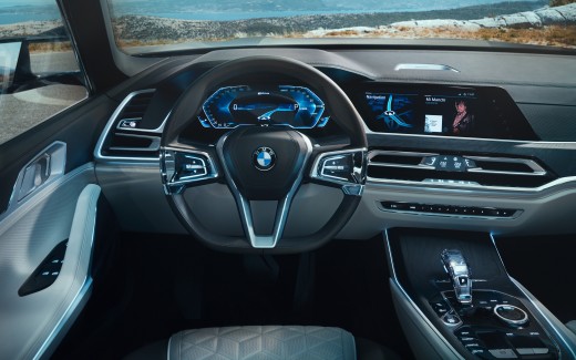 BMW Concept X7 iPerformance Interior 4K Wallpaper