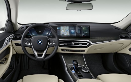 BMW i4 eDrive40 2021 5K Interior Wallpaper