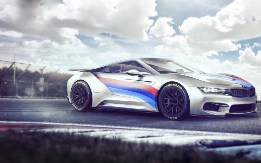 BMW i8 Concept Electro Wallpaper