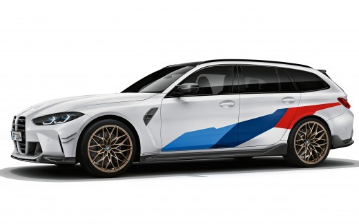 BMW M3 Competition Touring M xDrive M Performance Parts 2022 5K Wallpaper