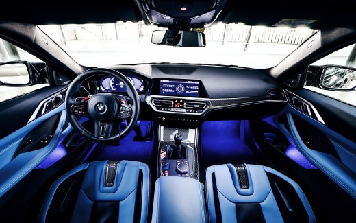 BMW M4 Coupé Interior 5K Wallpaper