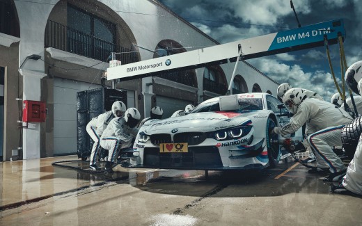 BMW M4 DTM Crew Wallpaper