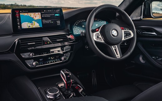 BMW M5 Competition 2020 5K Interior Wallpaper