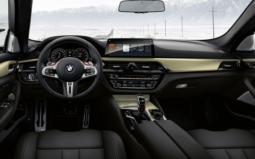 BMW M5 Competition Edition 35 Jahre 2019 Interior Wallpaper