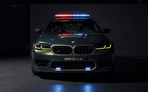 BMW M5 CS MotoGP Safety Car 2021 5K Wallpaper