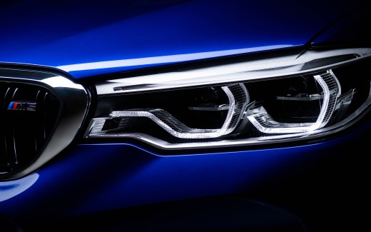 BMW M5 Headlights Wallpaper