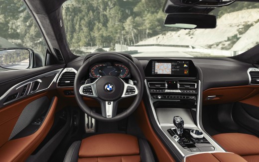 BMW M850i xDrive 2018 4K Interior Wallpaper