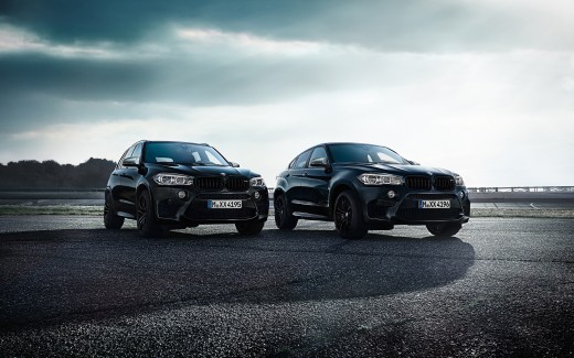 BMW X5 and X6 M Edition Black Fire 2017 Wallpaper