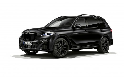 BMW X7 M50i Frozen Black Edition 2021 5K Wallpaper