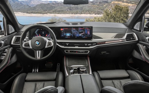BMW X7 M60i xDrive 2022 Interior 5K Wallpaper