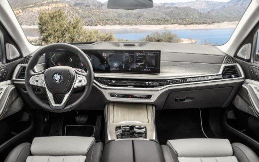 BMW X7 xDrive40i 2022 Interior 4K Wallpaper