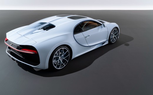 Bugatti Chiron Sky View Show Car 4K 3 Wallpaper