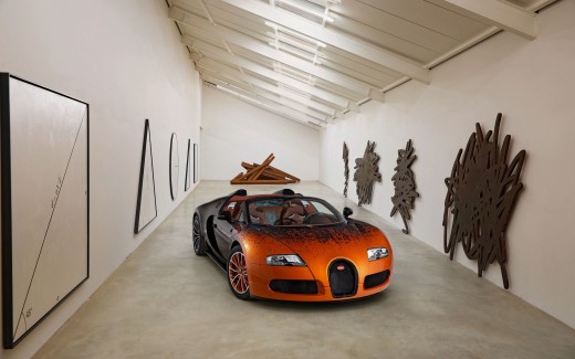 Bugatti Veyron Grand Sport Bernar Venet Wallpaper