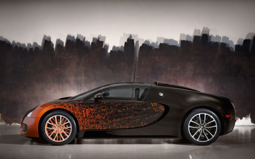 Bugatti Veyron Grand Sport Bernar Venet 2 Wallpaper