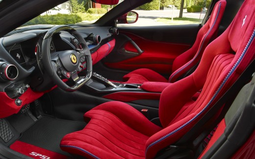 Ferrari SP51 2022 Interior 5K Wallpaper