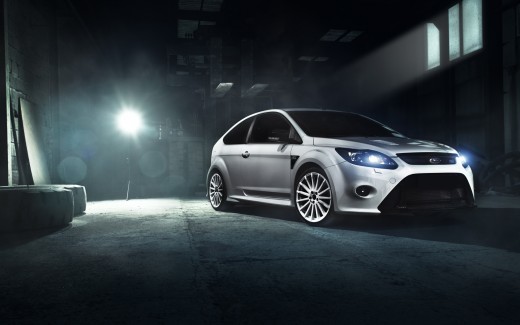Ford Focus RS White Wallpaper