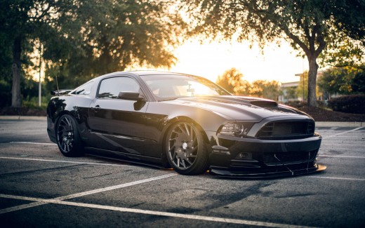 Ford Mustang Shelby Black 4K Wallpaper