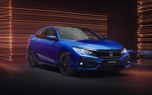 Honda Civic Hatchback Sport Line 2019 4K Wallpaper