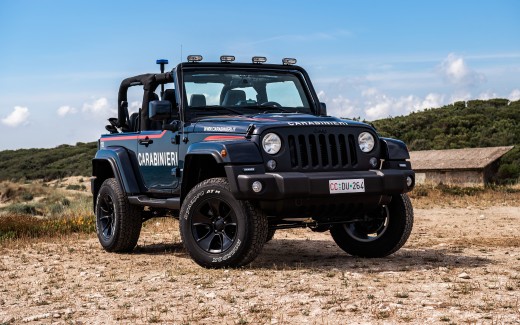 Jeep Wrangler Carabinieri 2018 4K Wallpaper