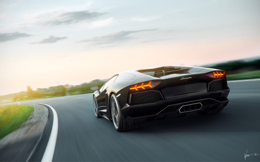 Lamborghini Aventador 2014 Wallpaper