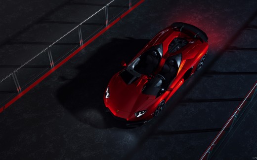 Lamborghini Aventador J CGI 4K Wallpaper