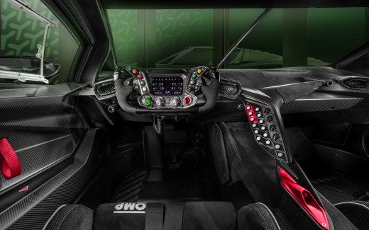 Lamborghini Essenza SCV12 2020 4K Interior Wallpaper