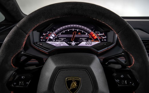 Lamborghini Huracan EVO Interior 2019 5K Wallpaper