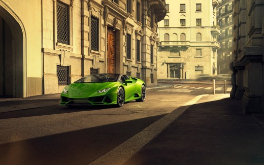 Lamborghini Huracan EVO Spyder 5K Wallpaper
