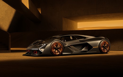 Lamborghini Terzo Millennio 4K 2 Wallpaper