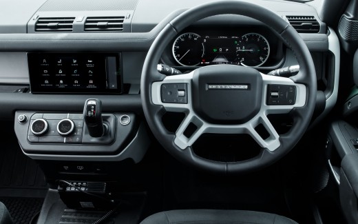 Land Rover Defender 110 P400 HSE 2020 4K Interior Wallpaper
