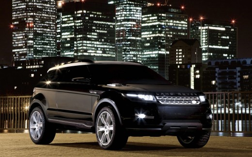 Land Rover LRX Concept Black Wallpaper