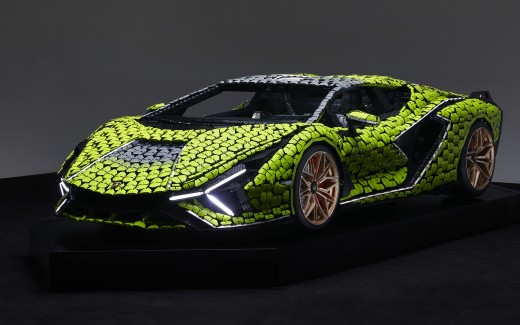 LEGO Lamborghini Sián FKP 37 2021 4K 3 Wallpaper
