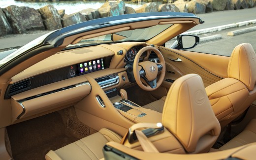 Lexus LC 500 Convertible 2020 4K Interior Wallpaper