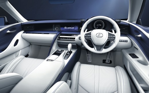 Lexus LC 500 Convertible 2020 5K Interior Wallpaper