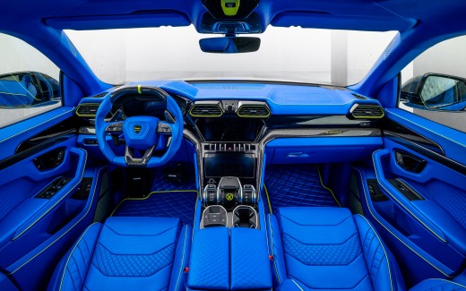Mansory Lamborghini Urus Venatus Evo 5K Interior Wallpaper
