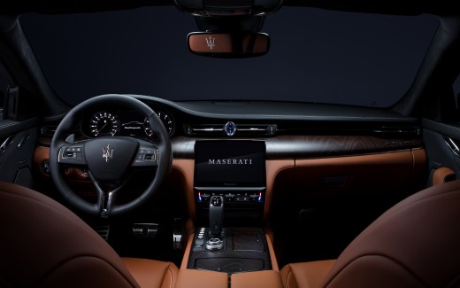 Maserati Quattroporte S Q4 GranLusso 2021 5K Interior Wallpaper