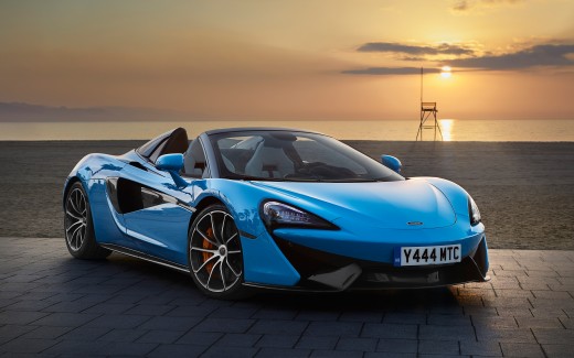 McLaren 570S Spider 2018 5K Wallpaper