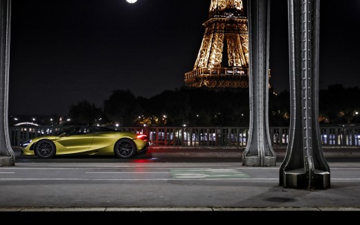 McLaren 720S Spider Paris Eiffel Tower 2019 5K Wallpaper