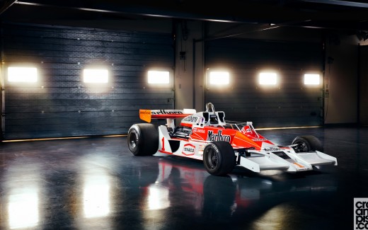 McLaren M26 James Hunt Dubai Autodrome Wallpaper