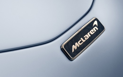 McLaren Speedtail Badge Wallpaper
