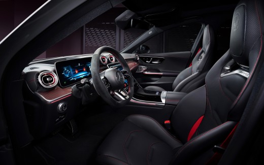 Mercedes-AMG C 63 S E Performance F1 Edition 2022 Interior 4K Wallpaper