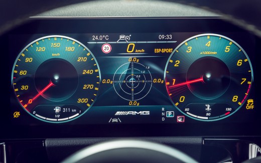 Mercedes-AMG GLA 45 S 4MATIC+ Aerodynamic Package 2021 4K Virtual Cockpit Wallpaper