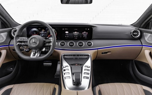 Mercedes-AMG GT 53 4MATIC+ 4-Door Coupé 2021 5K Interior Wallpaper