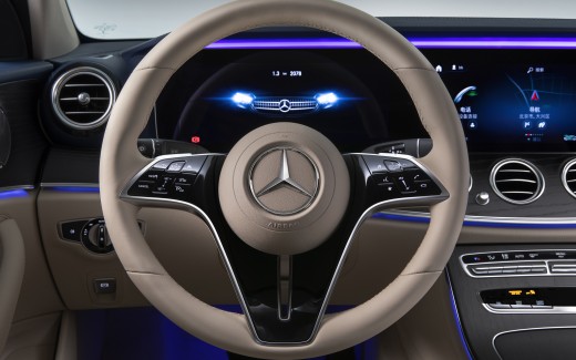 Mercedes-Benz E 350 L Exclusive Line 2020 5K Interior Wallpaper