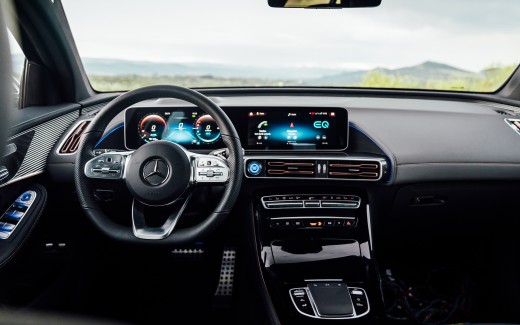 Mercedes-Benz EQC 400 4MATIC AMG Line 2019 4K Interior Wallpaper